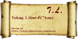 Tokay Liberátusz névjegykártya